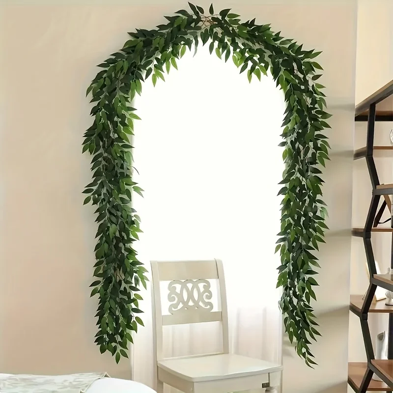 Eucalyptus Preserved - Artificial Italian Ruscus Eucalyptus Garland Silk