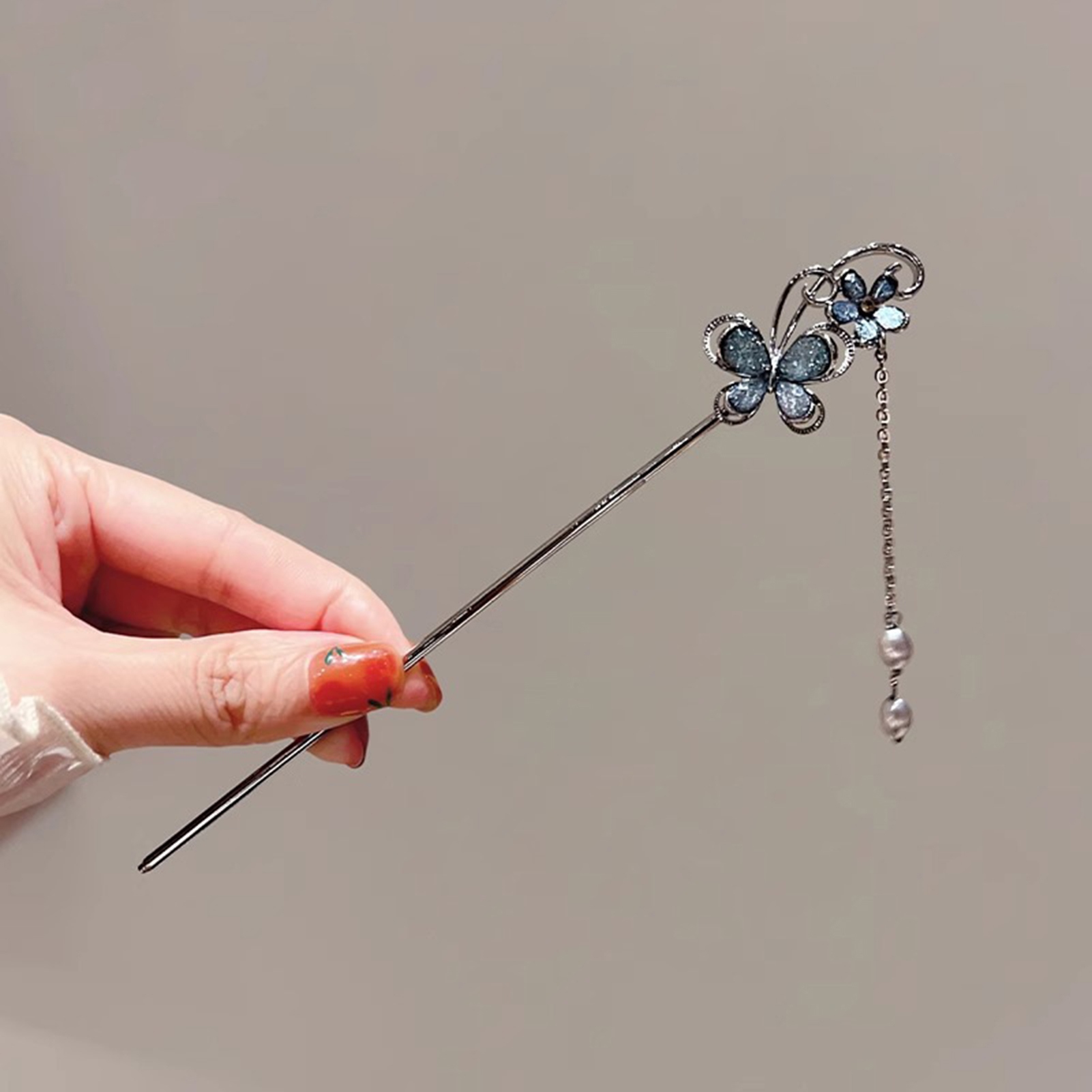 Florist Supplies - Butterfly Tassel Hairpin Hair Sticks Hairpin