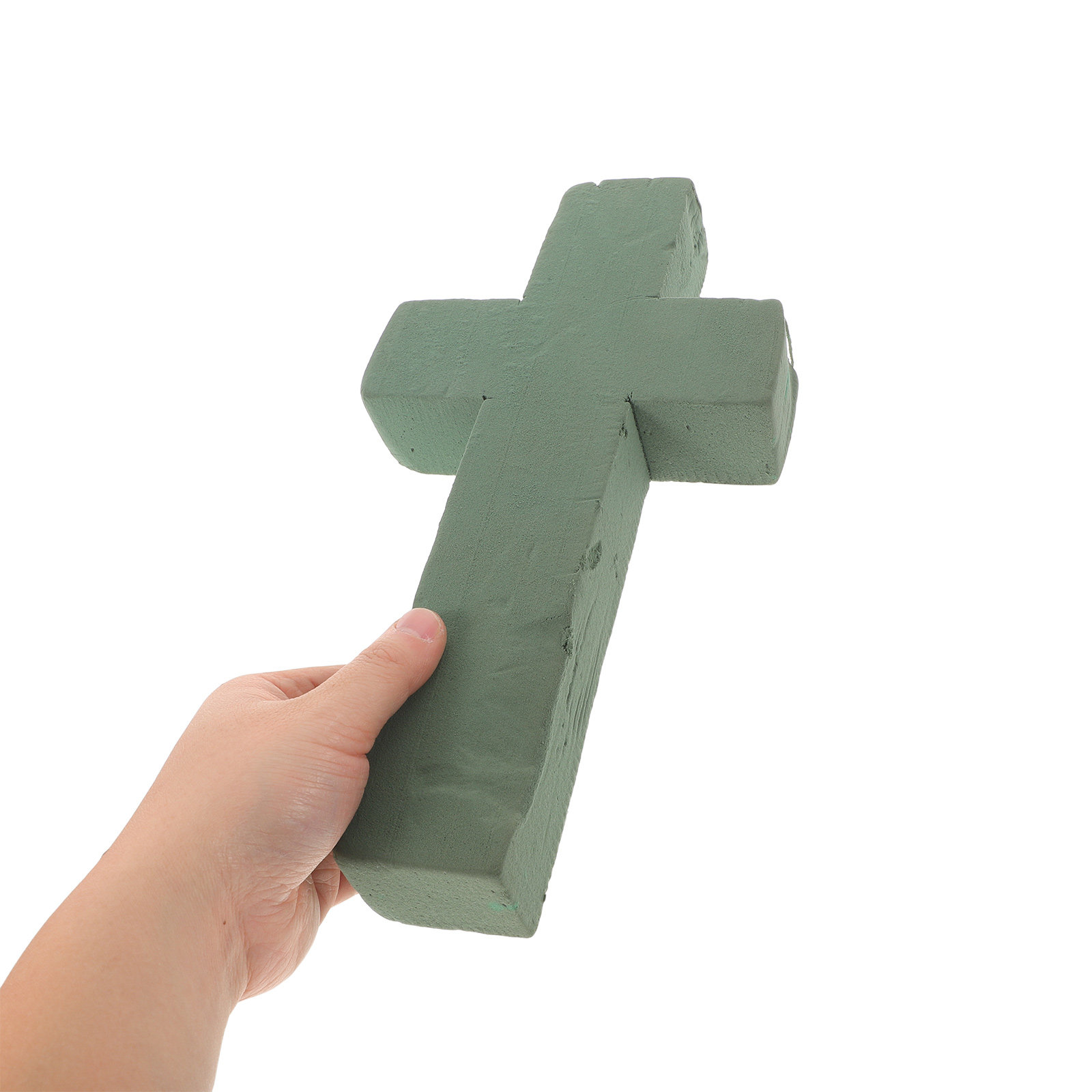 The Florist Supply - 3Pcs Cross Floral Foam Cemetery Insert