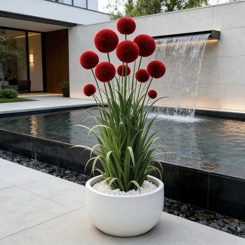 Florist Supply Vases - 4 Pieces = 12 Stems, Vase