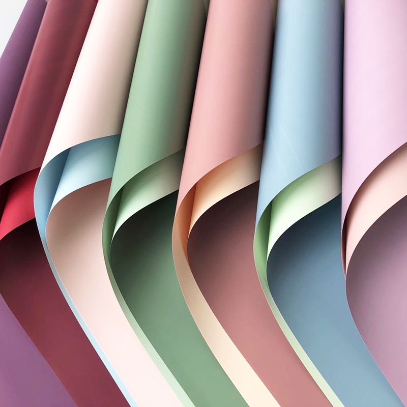 Florist Supply Wholesale - 20pcs/pack of Flowers Wrapping Paper Two-color