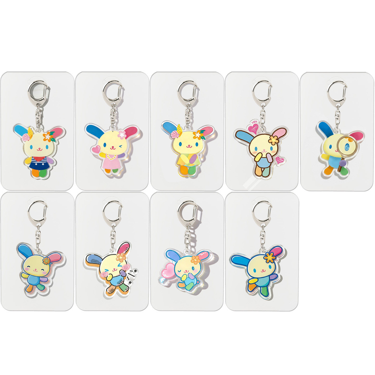 Florist Supplies - Cute Cinnamoroll Flower Acrylic Keychain Bag