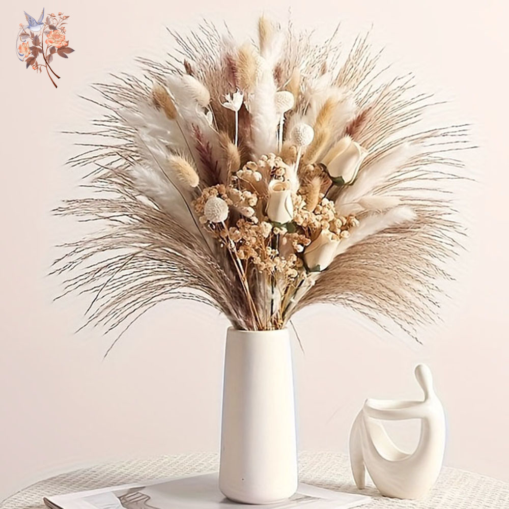 80Pcs Artificial Dried Flowers - огляд і ціна Florist Supply Vases