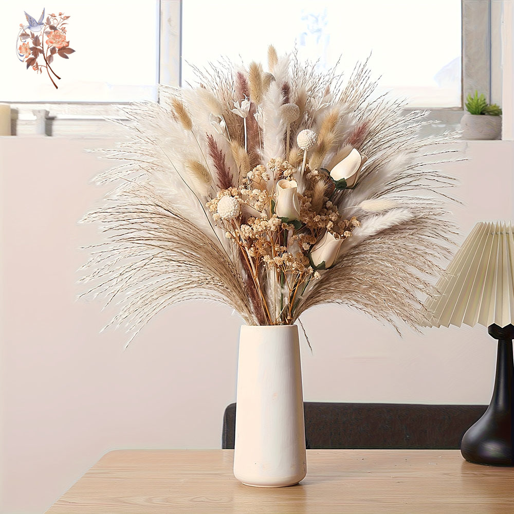 80Pcs Artificial Dried Flowers - огляд і ціна Florist Supply Vases