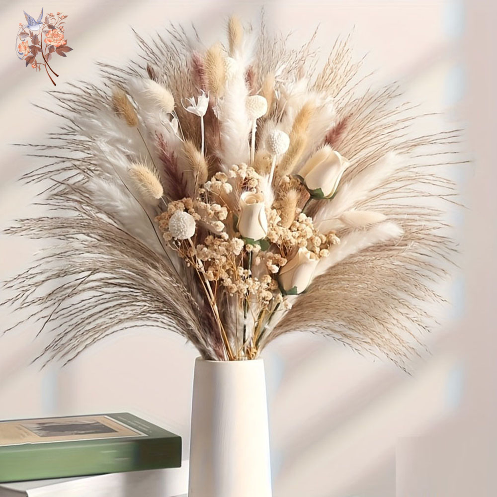 80Pcs Artificial Dried Flowers - огляд і ціна Florist Supply Vases