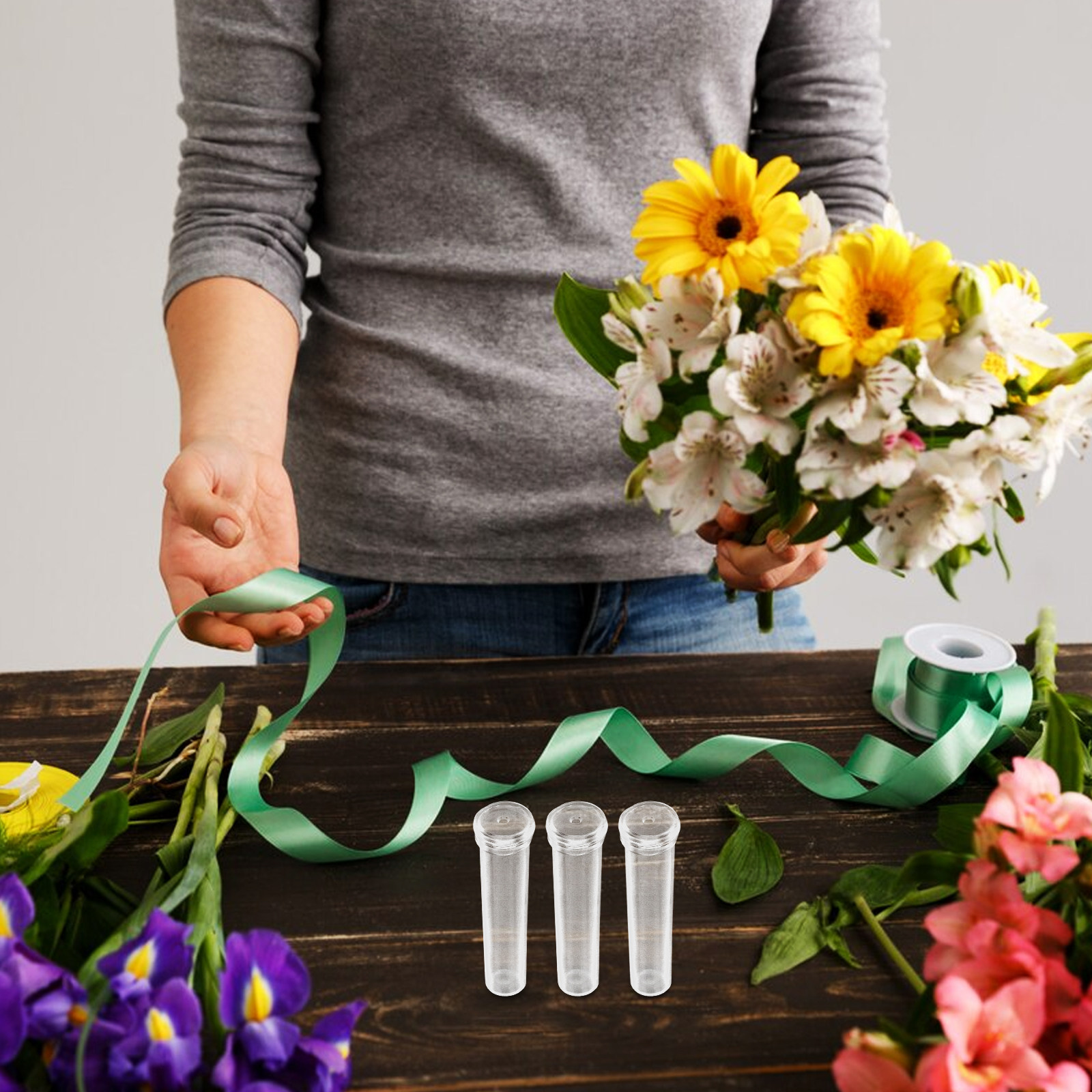 200Pcs Flower Water Tube Trans - огляд і ціна The Florist Supply