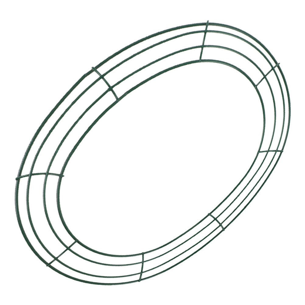 Egg Shaped Wreath Frame Iron R - огляд і ціна Wreath Form Wire
