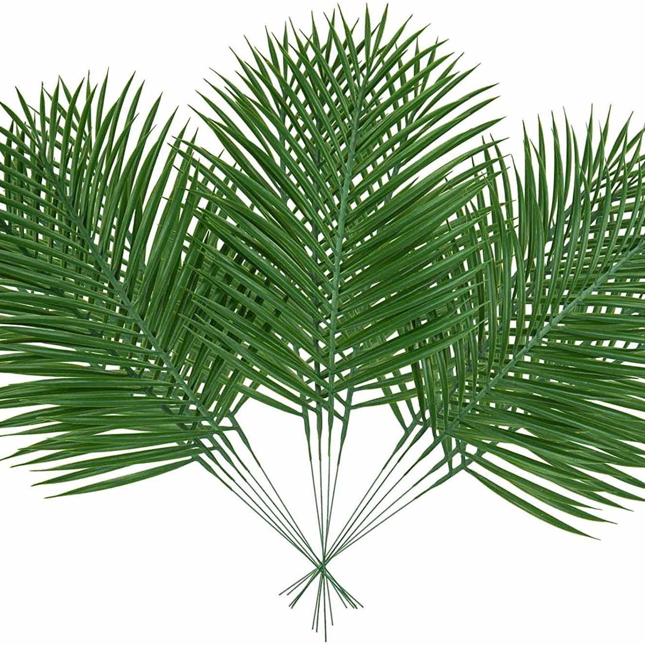 5pcs Golden Artificial Palm Le - огляд і ціна Florist Supply Vases