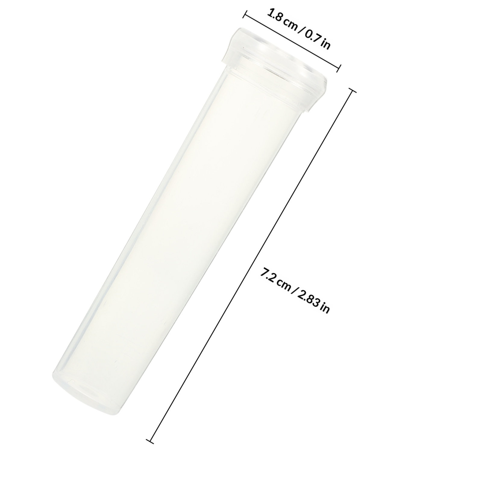 25Pcs Plastic Flower Tube Prem - огляд і ціна Longs Florist Supply