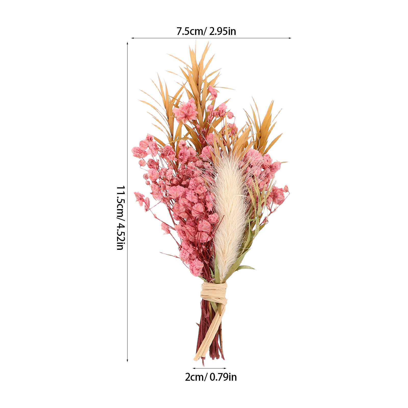 3Pcs Mini Dried Floral Bouquet - огляд і ціна Florist Supply Vases