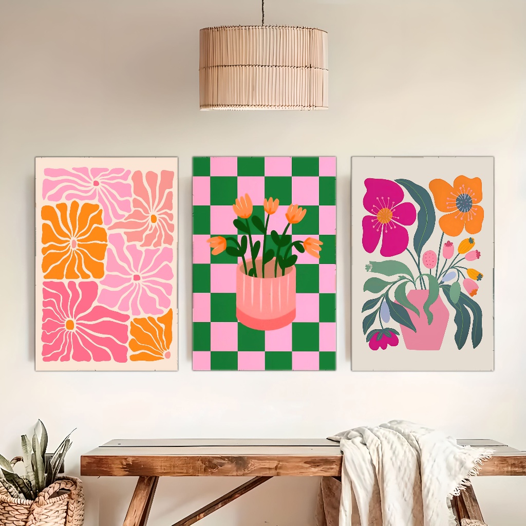 Vibrant Flowers and Vases Canv - огляд і ціна Florist Supply Vases