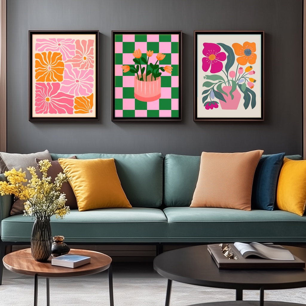 Vibrant Flowers and Vases Canv - огляд і ціна Florist Supply Vases