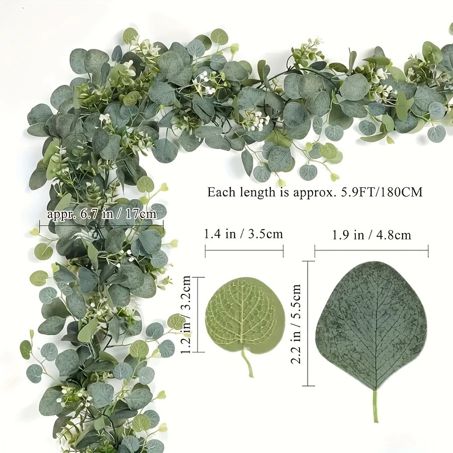 1Pc Artificial Eucalyptus Leav - огляд і ціна Eucalyptus Preserved