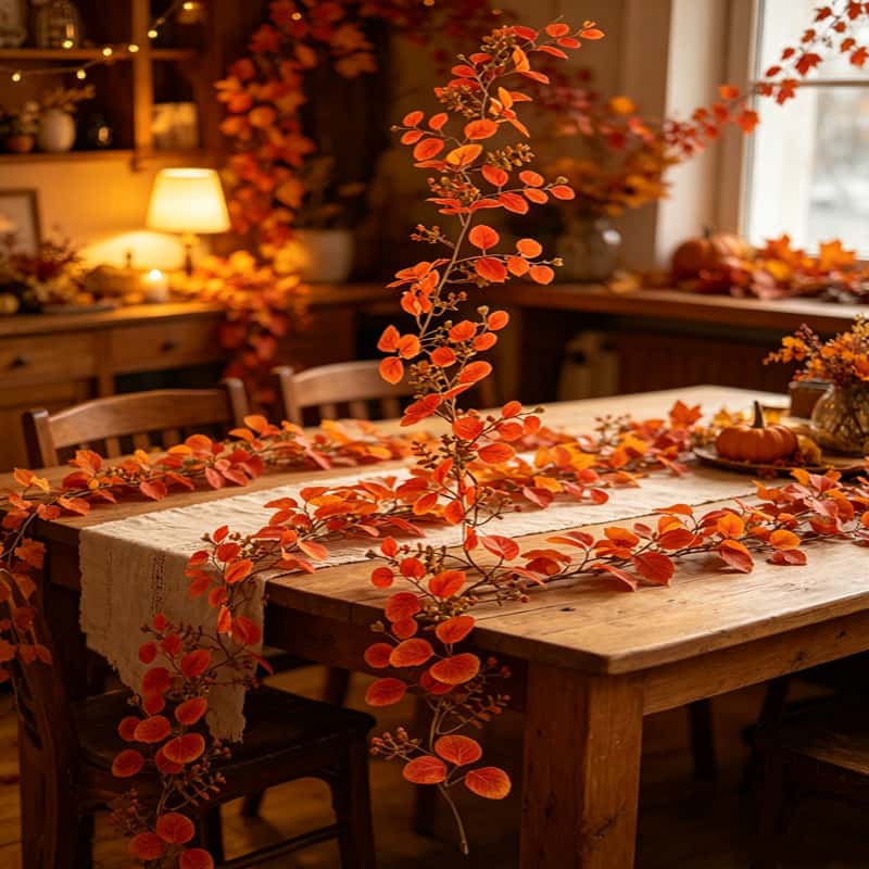 1.8m Lifelike Autumn Eucalyptu - огляд і ціна Eucalyptus Preserved