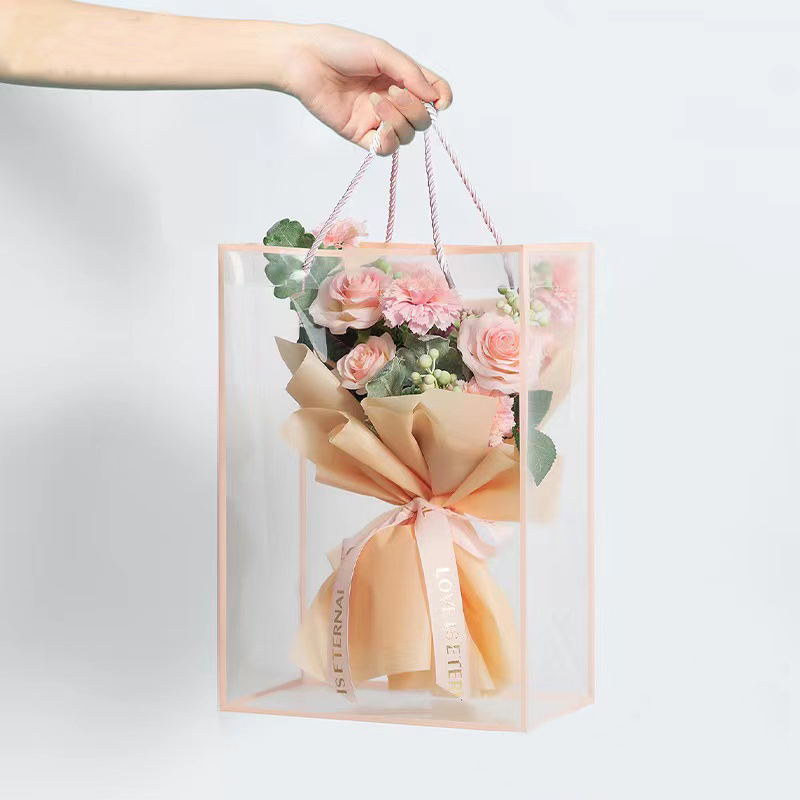 Transparent Tote Bag Flower Bo - огляд і ціна Longs Florist Supply