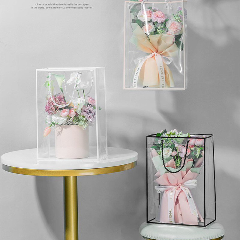 Transparent Tote Bag Flower Bo - огляд і ціна Longs Florist Supply