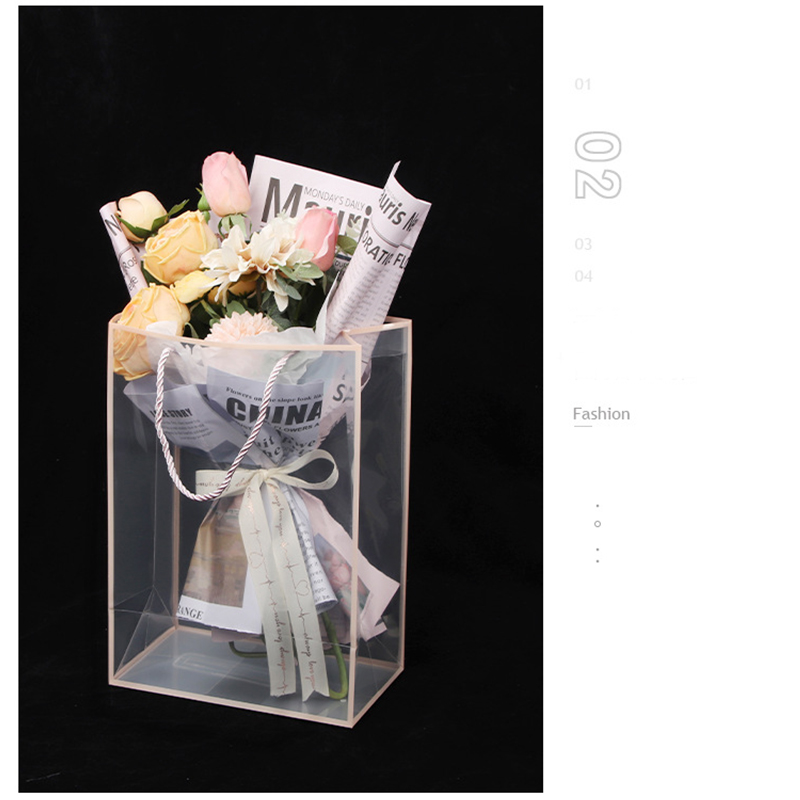 Transparent Tote Bag Flower Bo - огляд і ціна Longs Florist Supply