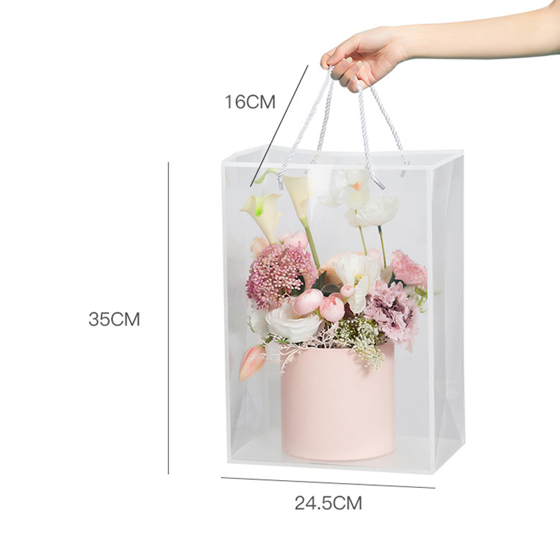 Transparent Tote Bag Flower Bo - огляд і ціна Longs Florist Supply