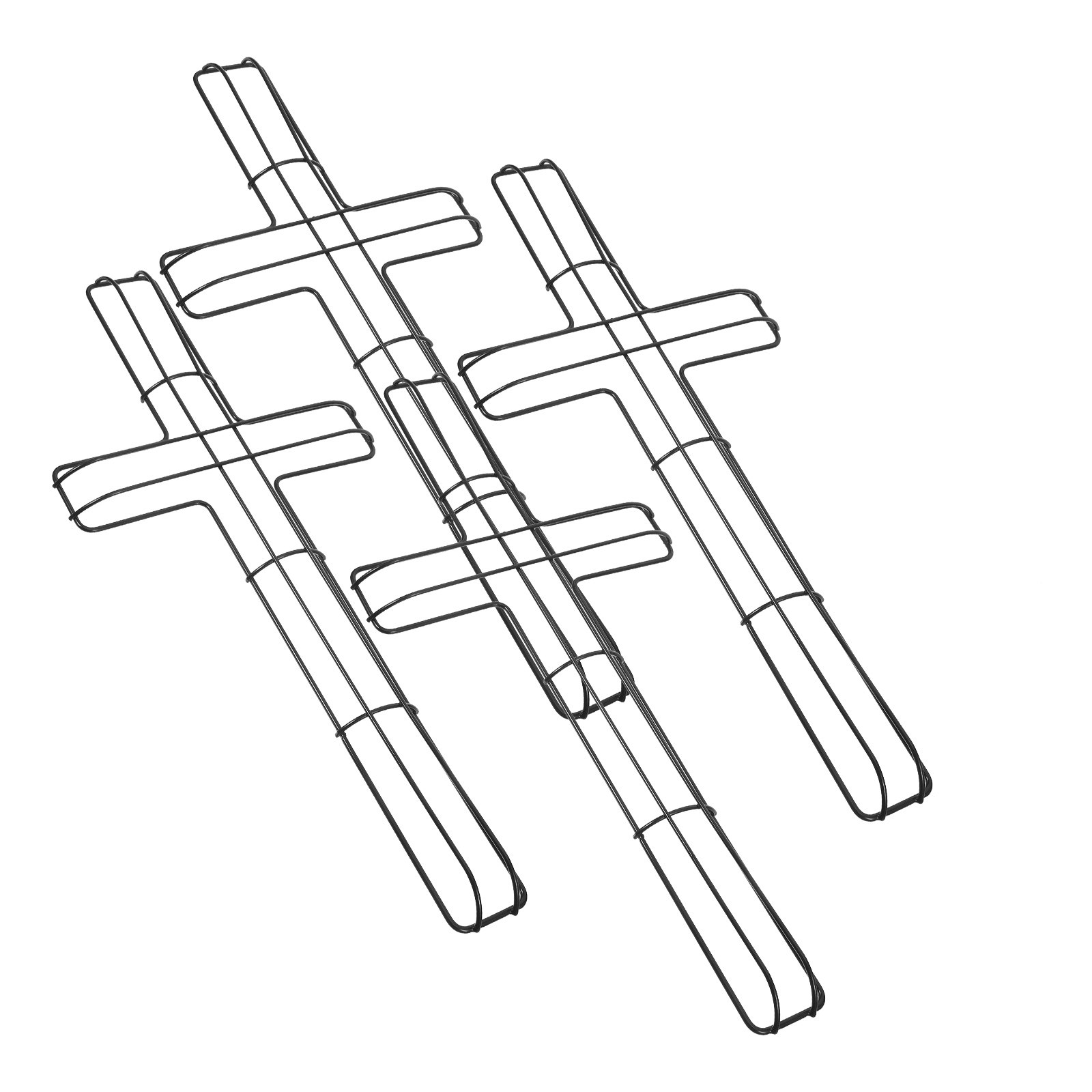 4Pcs Flower Wreath Frame Metal - огляд і ціна Wreath Form Wire