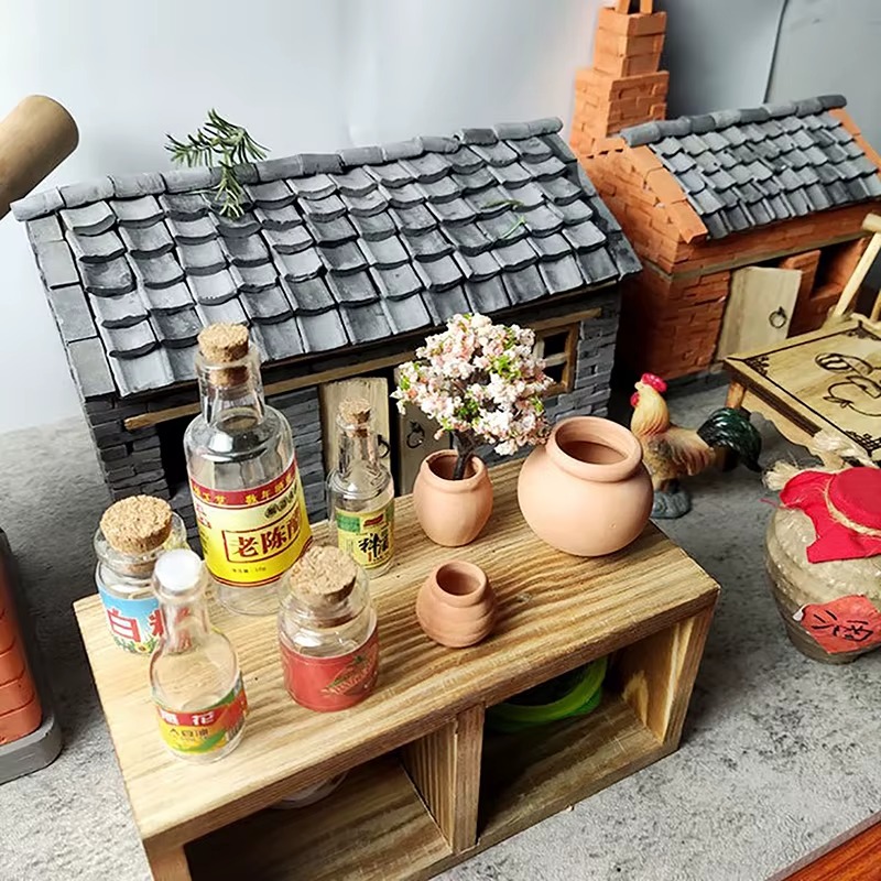 1:12 Dollhouse Miniatures Deco - огляд і ціна Florist Supply Vases