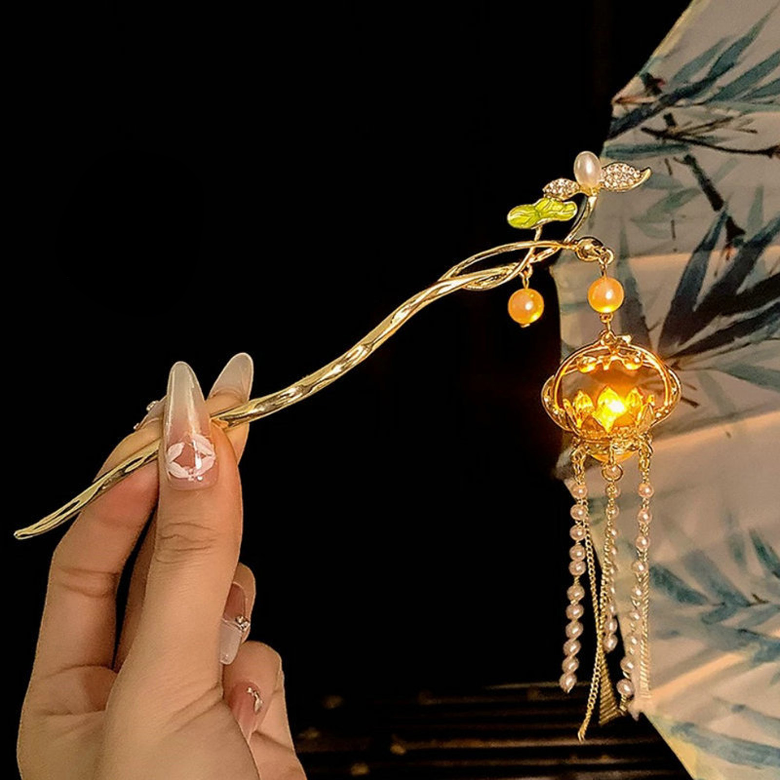 Luminous Flower Hairpin For Wo - огляд і ціна Florist Supplies