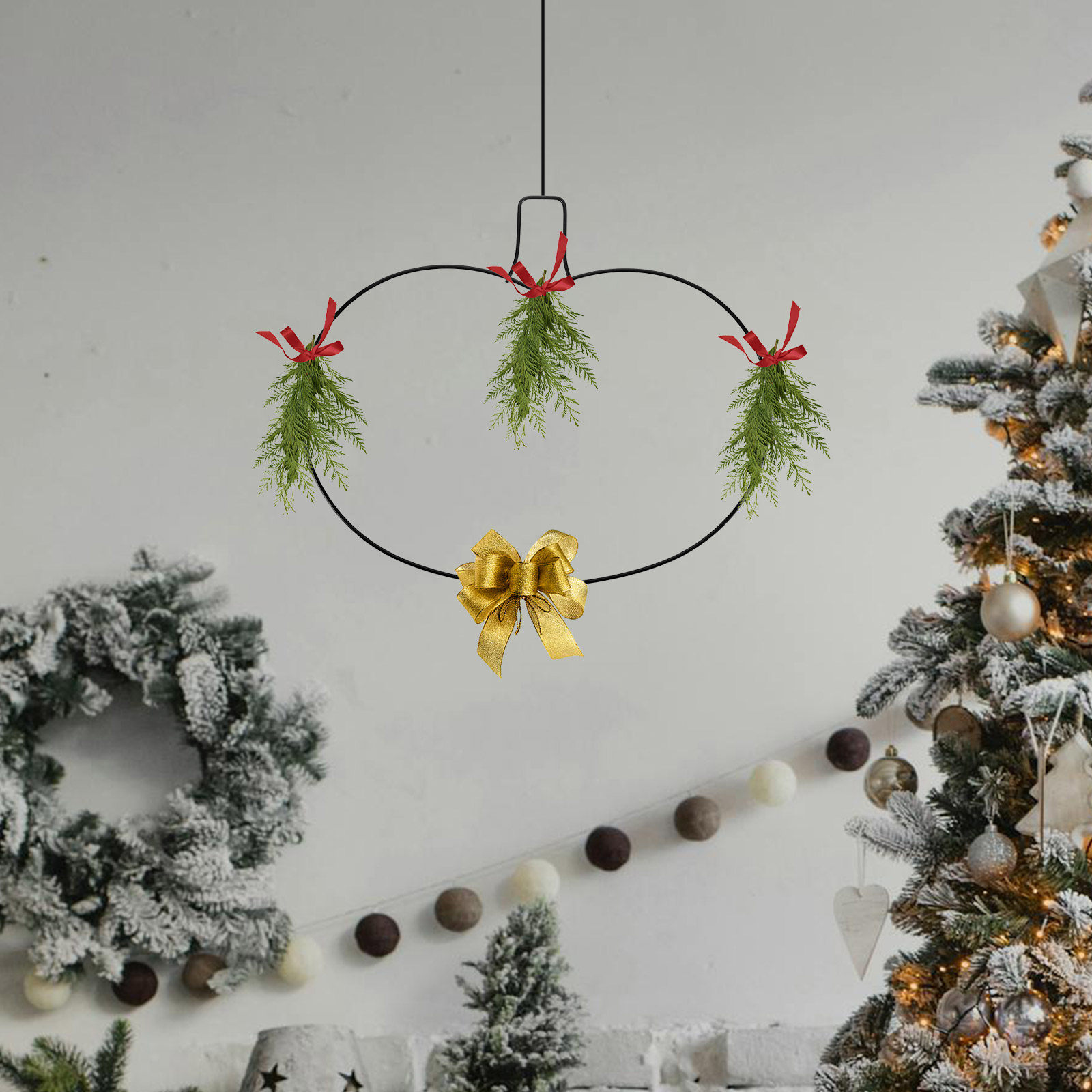 Pumpkin Shaped Metal Wreath Fr - огляд і ціна Wreath Form Wire