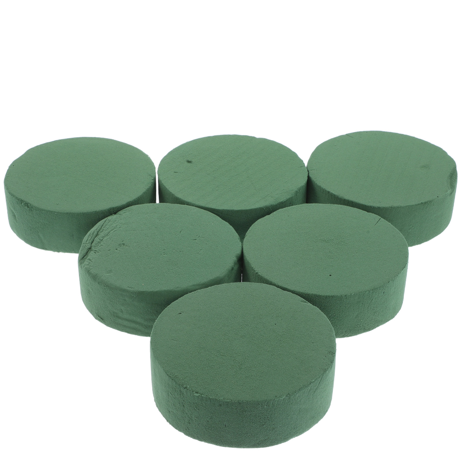 6Pcs Round Floral Foam Blocks  - огляд і ціна The Florist Supply