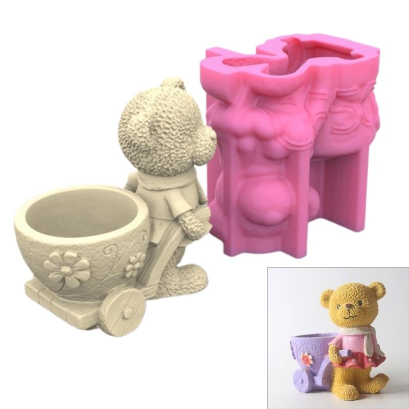 Lovely Bear Gypsum Silicone Mo - огляд і ціна Florist Supply Vases