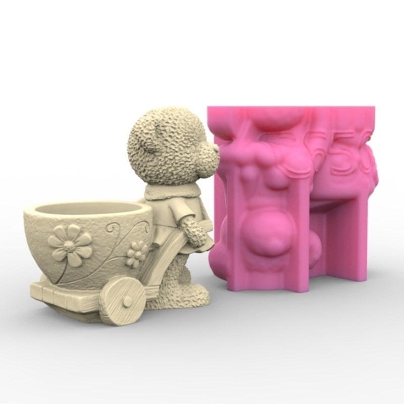 Lovely Bear Gypsum Silicone Mo - огляд і ціна Florist Supply Vases