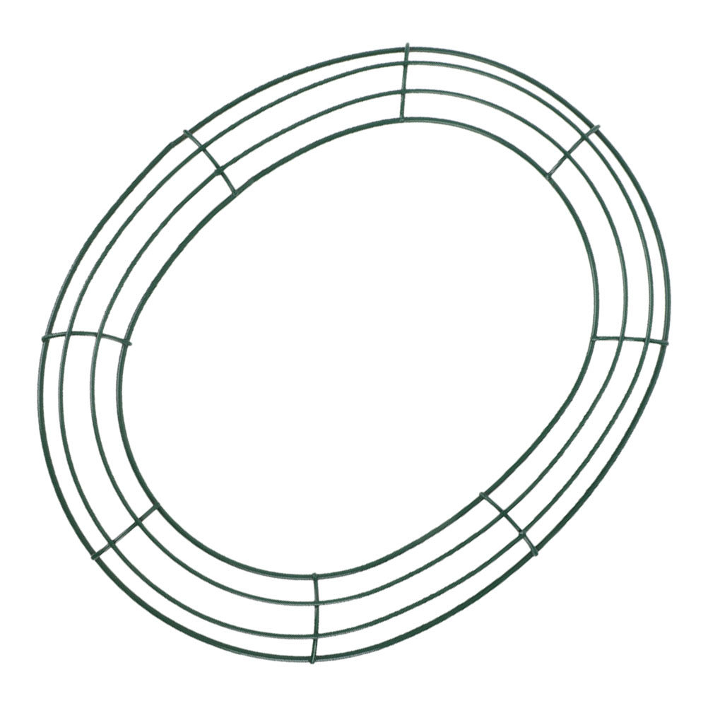 Egg Shaped Wreath Frame Iron R - огляд і ціна Wreath Form Wire